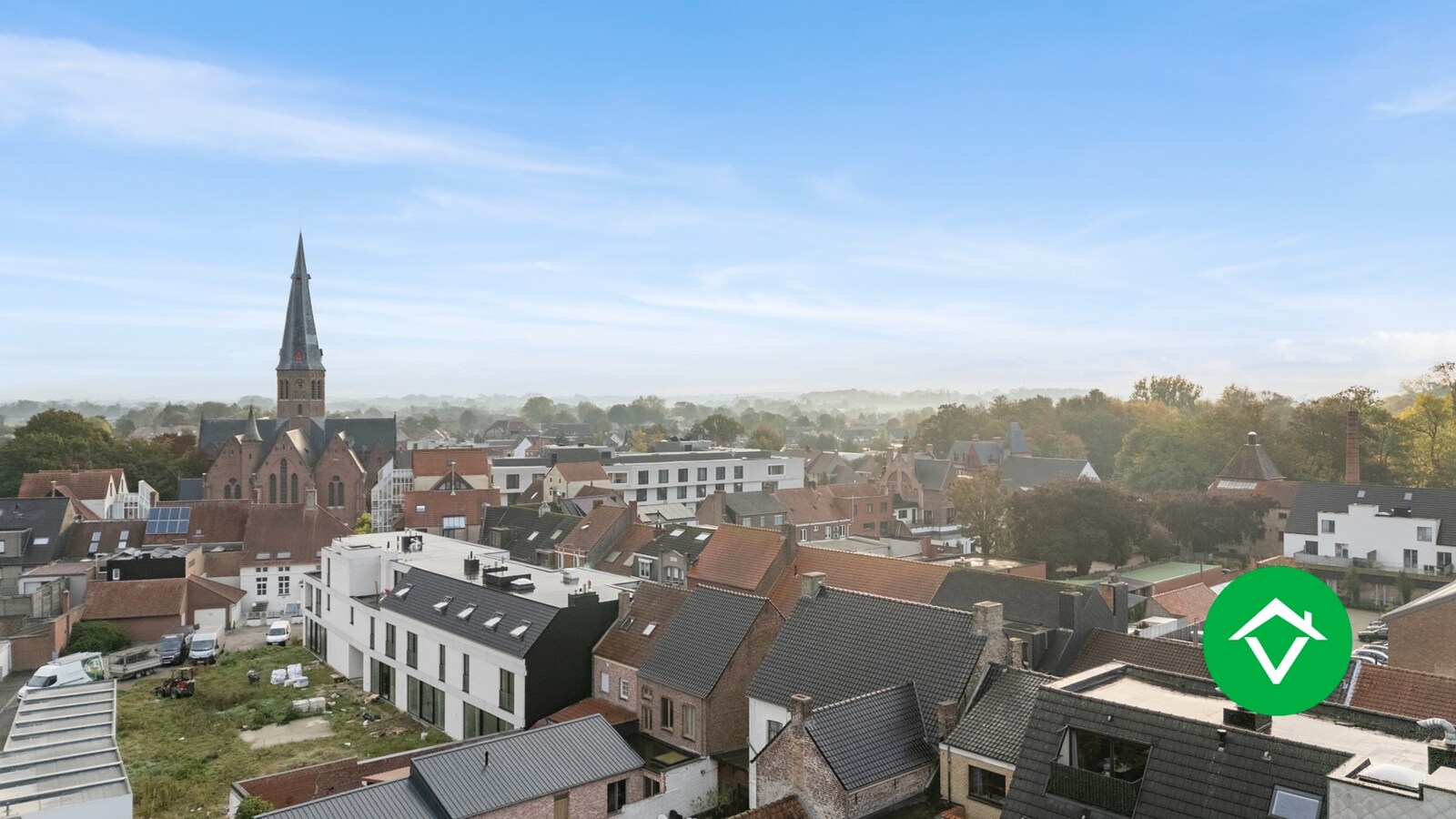 Recent en energiezuinig appartement (label B) op een boogscheut van de markt van Koekelare 