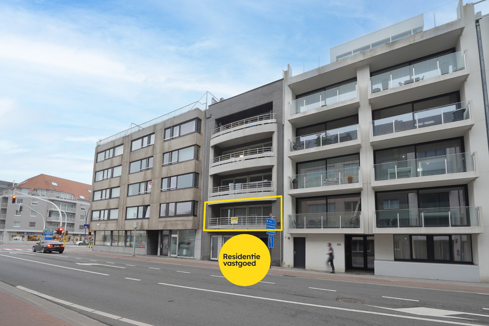 Instapklaar appartement met 2 terrassen te Mariakerke 