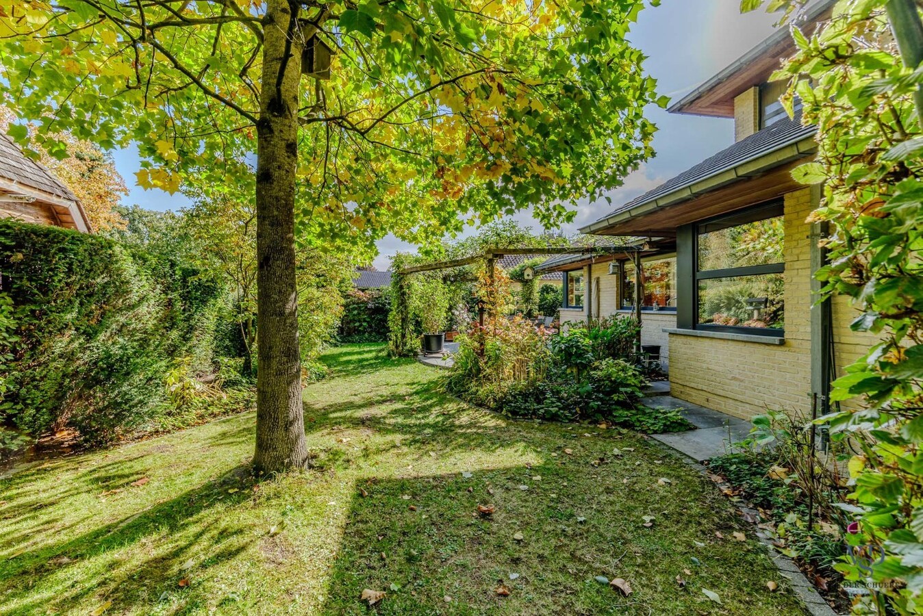 Stijlvol wonen in een doodlopend straatje. 