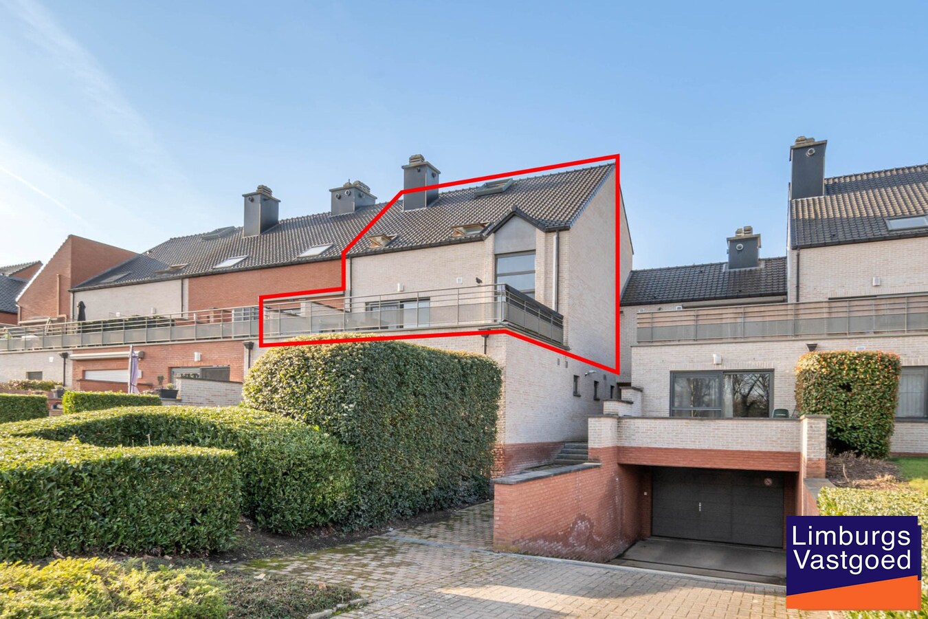 Modern appartement met groot terras in Diepenbeek, 1 slaapkamer, energielabel B, ondergrondse parking en berging inbegrepen 