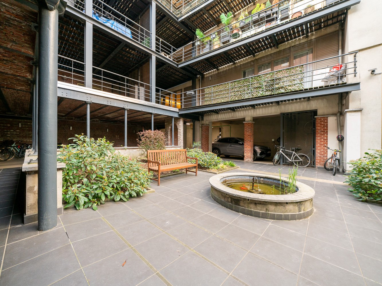 Knappe loft met 2 kamers nabij Brussel centrum 