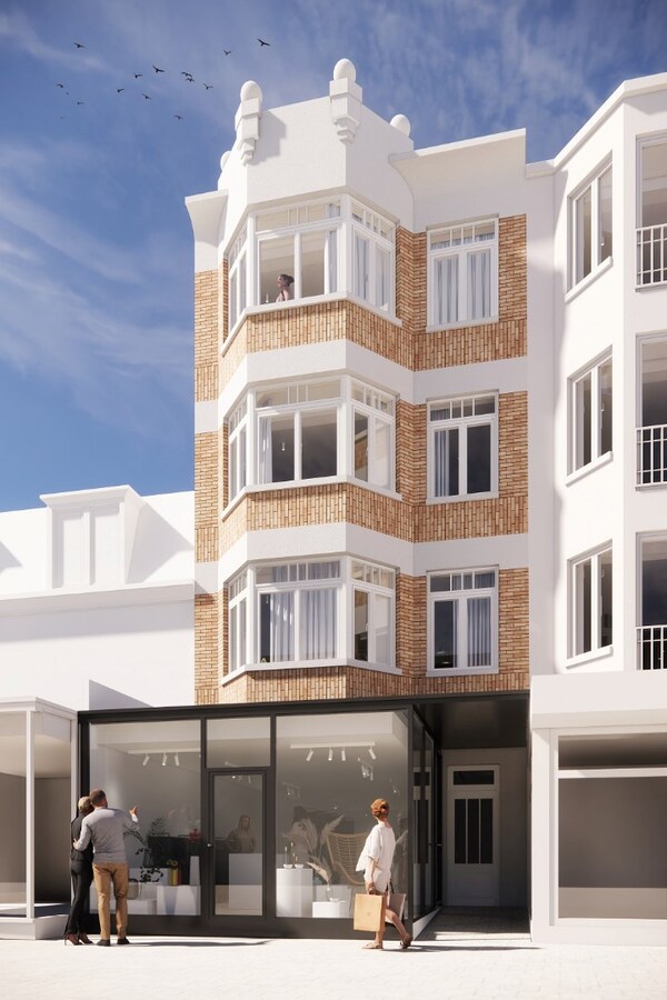 Appartement rénové et meublé à vendre à De Panne. 