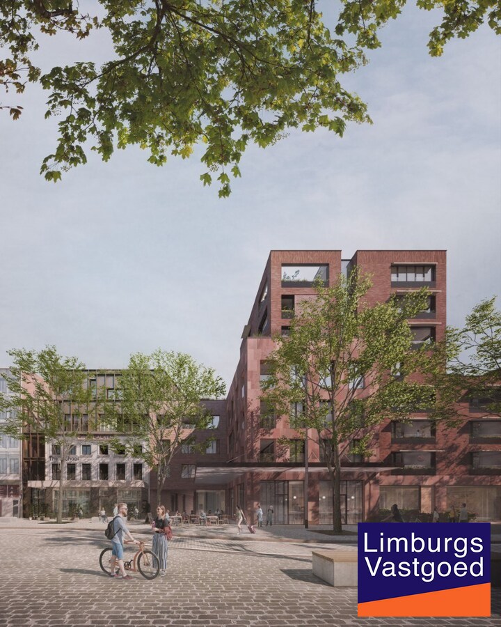 APPARTEMENT F1.04 met 2 terrassen terras, 53m², 1 slaapkamer - Res. B'HIVE ondergrondse staanplaats en bering inbegrepen. 