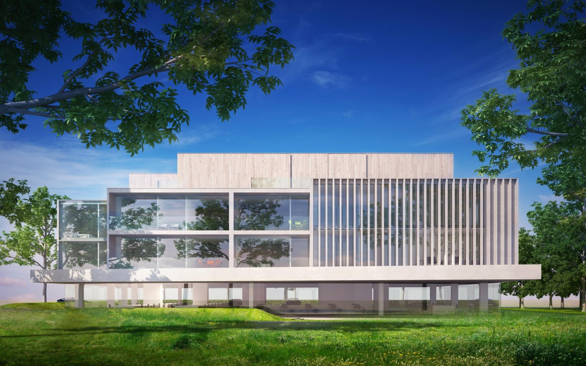 Modern nieuwbouwproject (20app) en handelsgelijkvloers te Loppem 