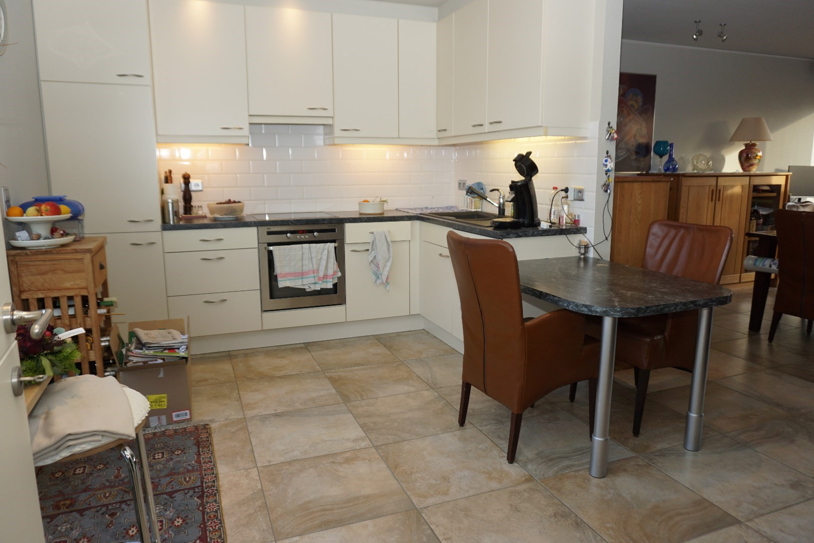 Penthouse 3 slaapkamers centrum Oostende - keuken