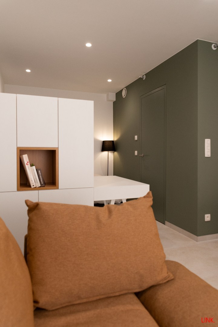 Volledig bemeubelde nieuwbouw studio in het centrum van Leuven 