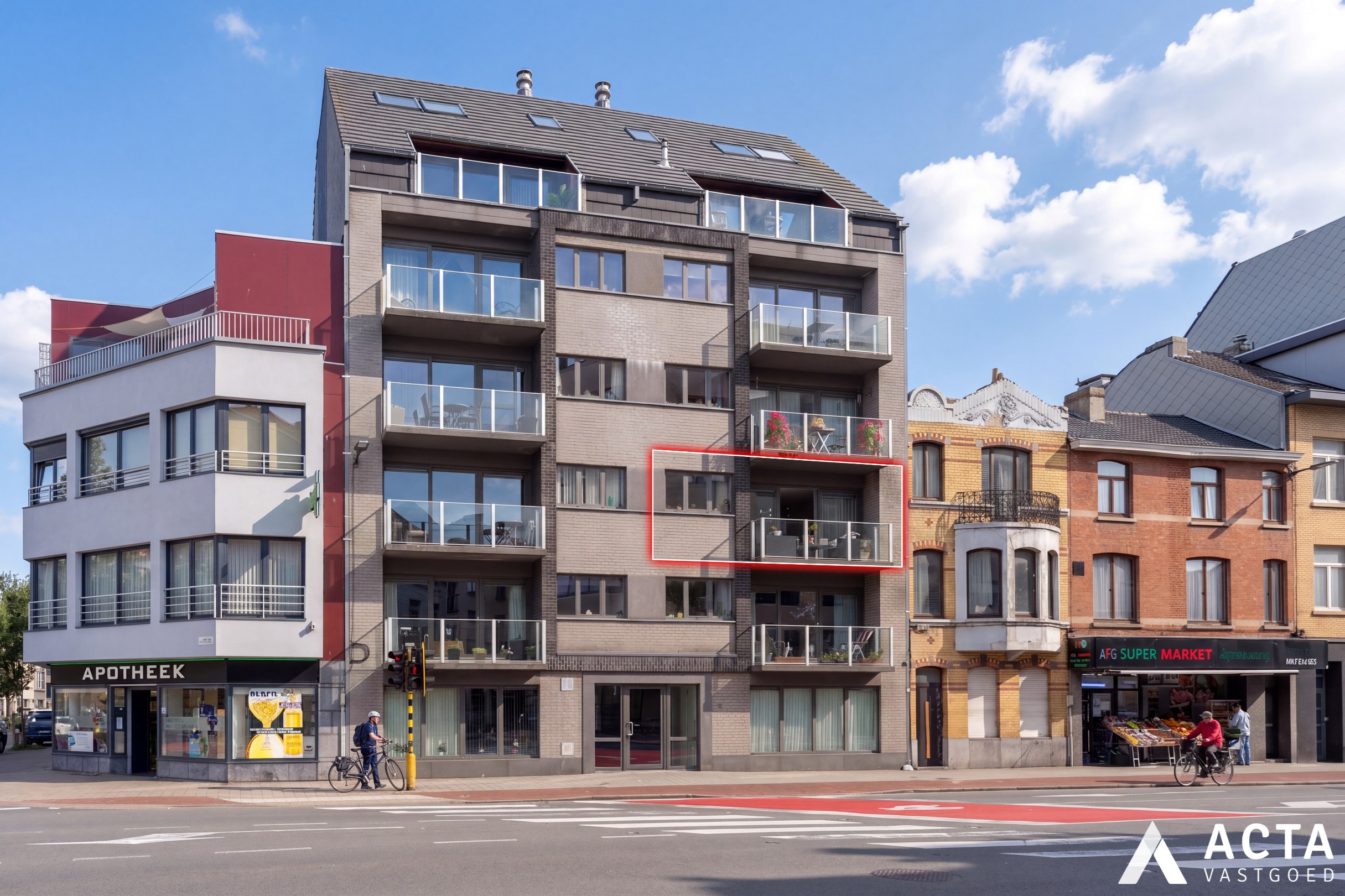 Energiezuinig 2-slaapkamerappartement met terras 