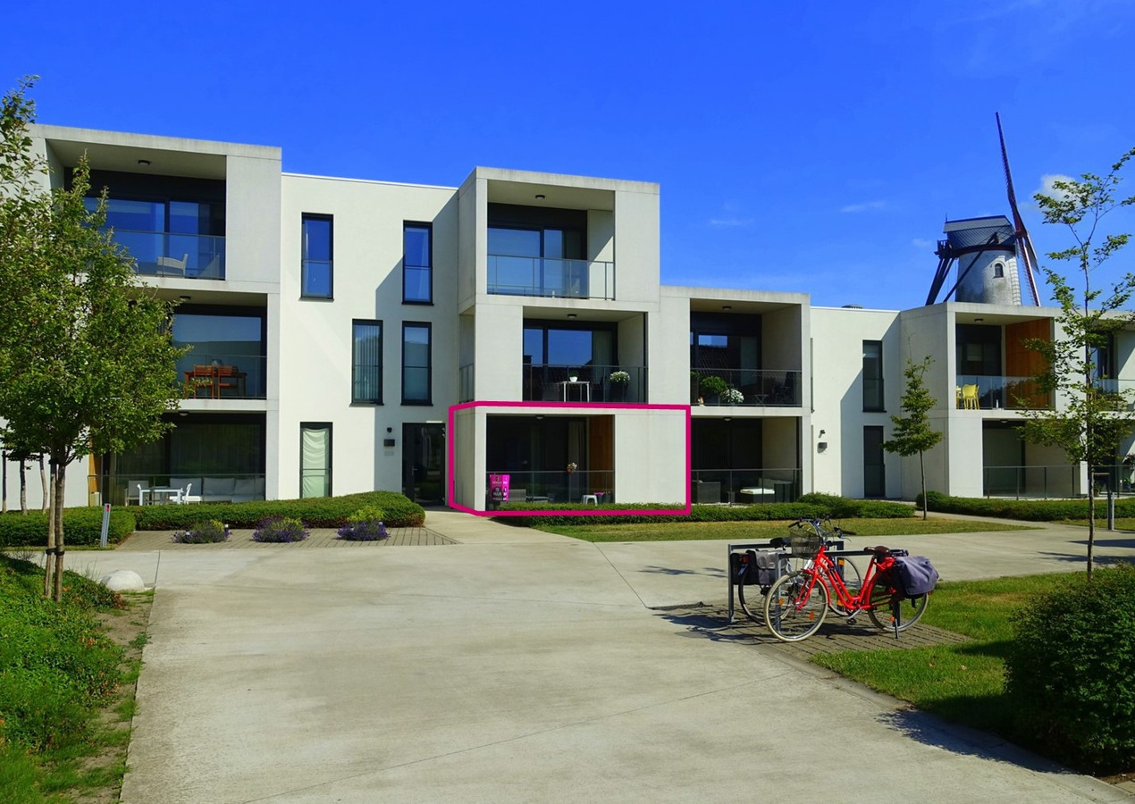 Lichtrijk appartement met terras 