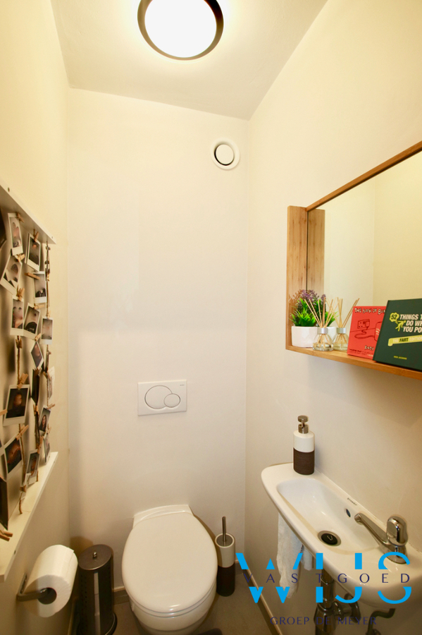 Gelijkvloers appartement met zonnige tuin &amp; dubbele garage te Sint-Laureins ! 