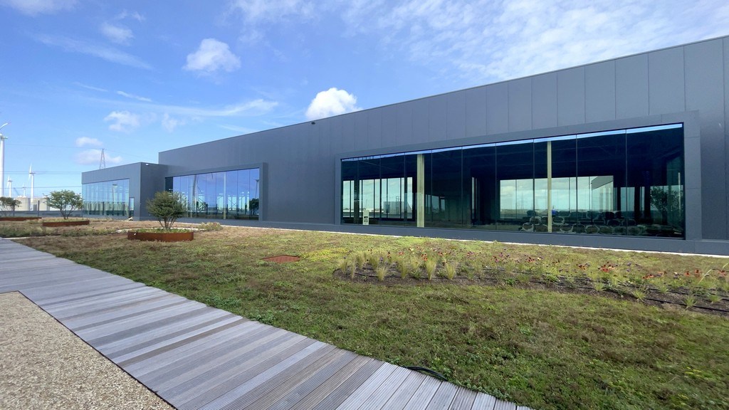 Nieuwbouw kantoren te huur aan haven van Antwerpen