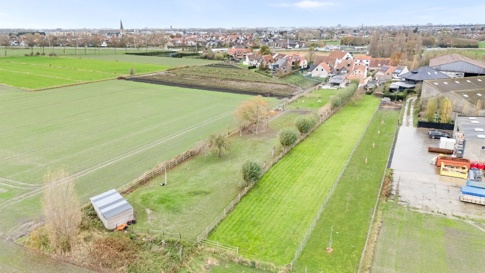 Charmante halfopen woning nabij Knokke met open zichten 