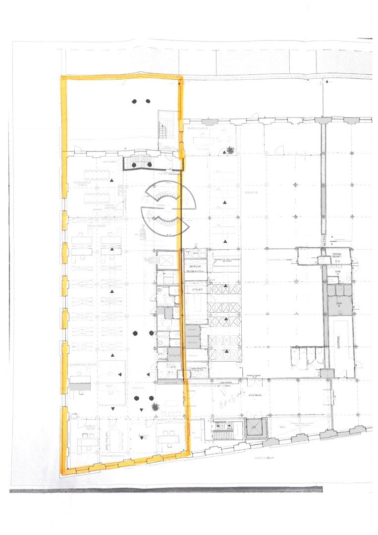 Uniek loftkantoor te huur nabij 't Eilandje in Antwerpen