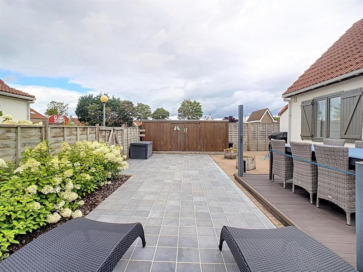 Knappe vakantiewoning met aangenaam, ruim zonneterras - De Haan 