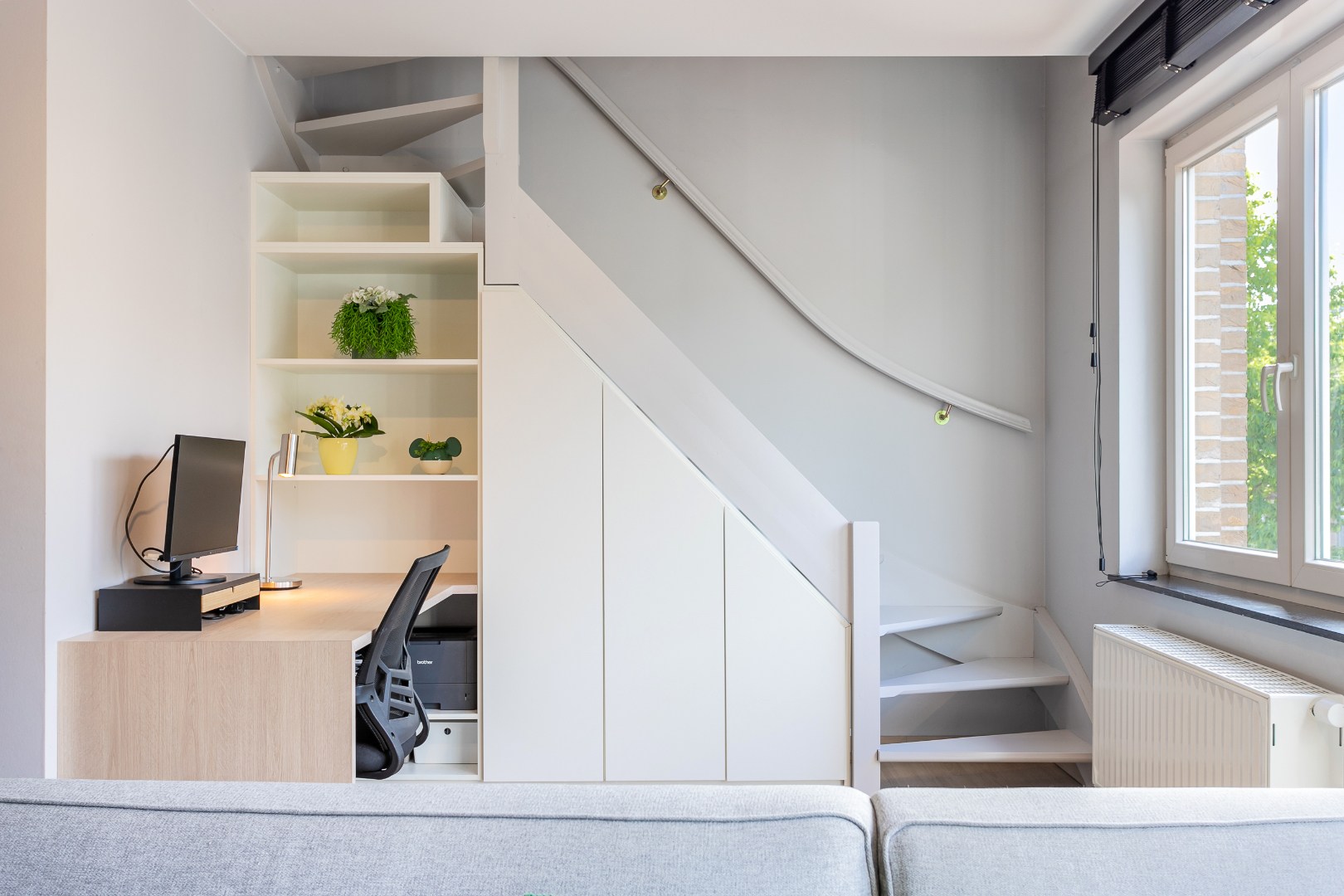 Appartement met 2 slpk, terras en staanplaats 
