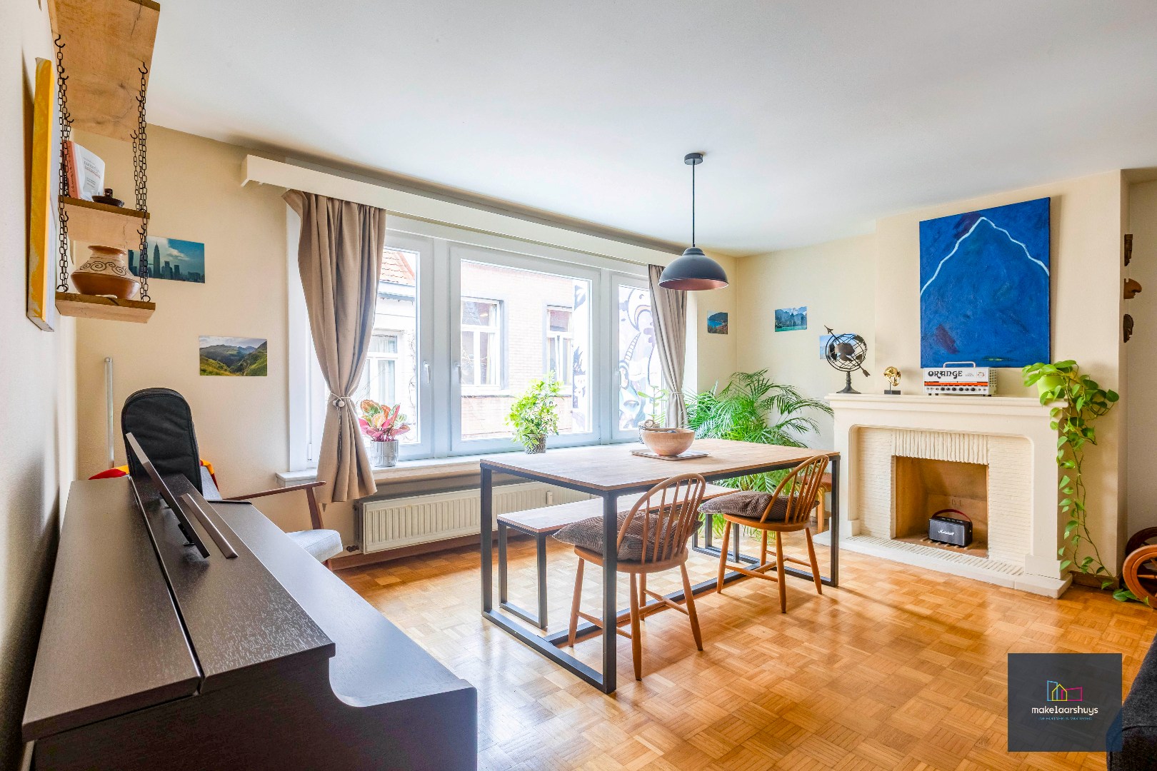 Schitterend gelegen 2 slp.app in het centrum van de stad. 