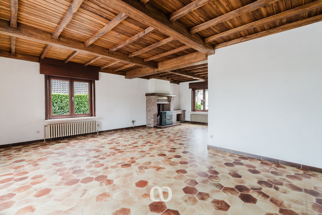 Prachtig gelegen woning met fantastisch uitzicht in Mullem 