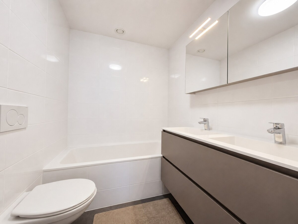Recent appartement met 2 slaapkamers op topligging in hartje Knokke. 