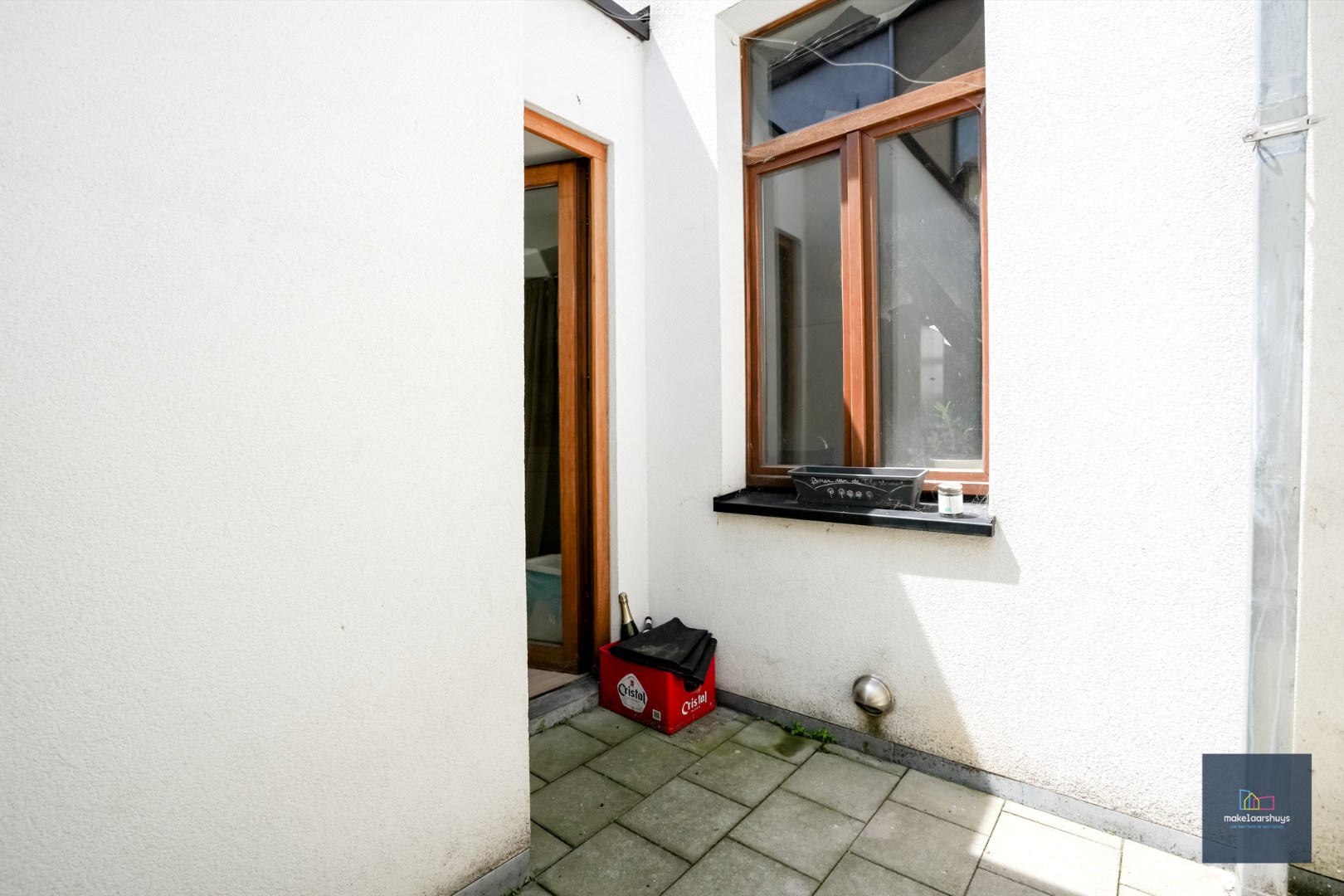 Toffe stadswoning met 3slpk en koertje 