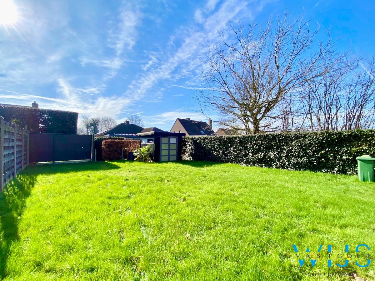 Energiezuinig woonhuis met 3 slaapkamers &amp; tuin te Rieme ! 