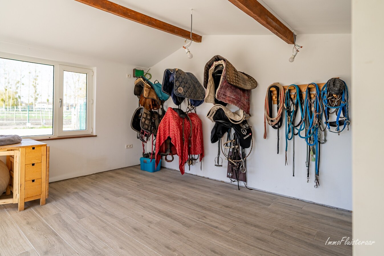 Charmante boerderij met piste en weides op ca. 59 are te Hoeselt 