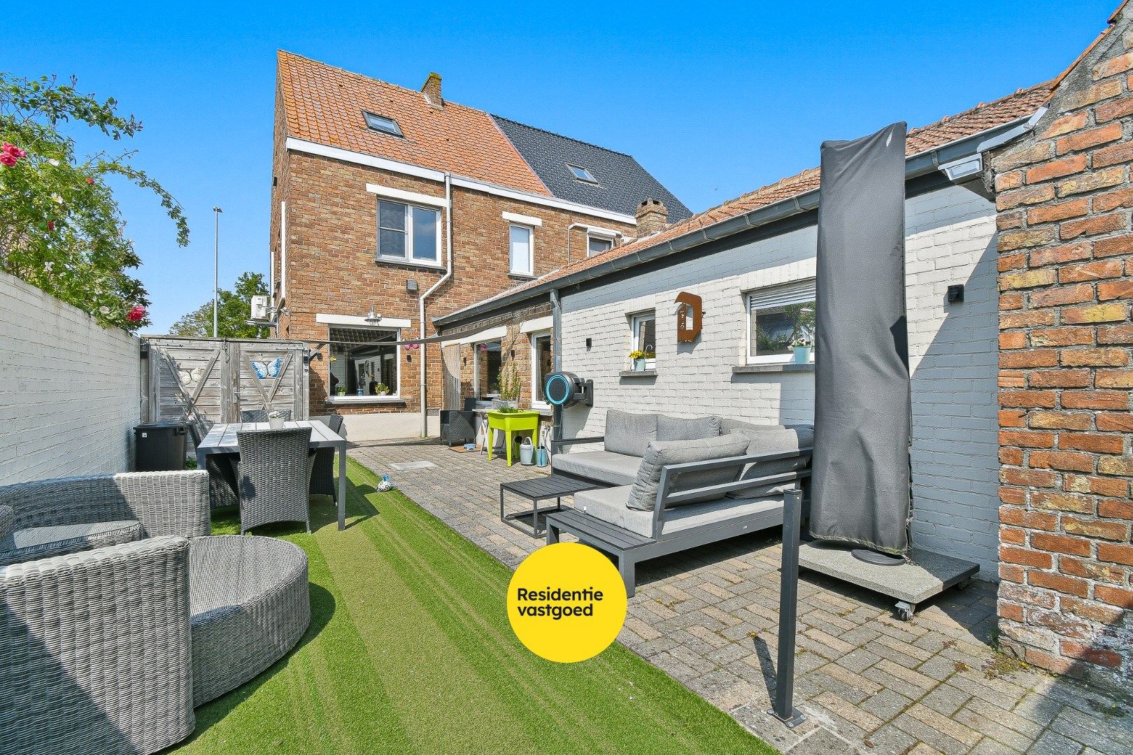 Gezinswoning met ruime tuin 