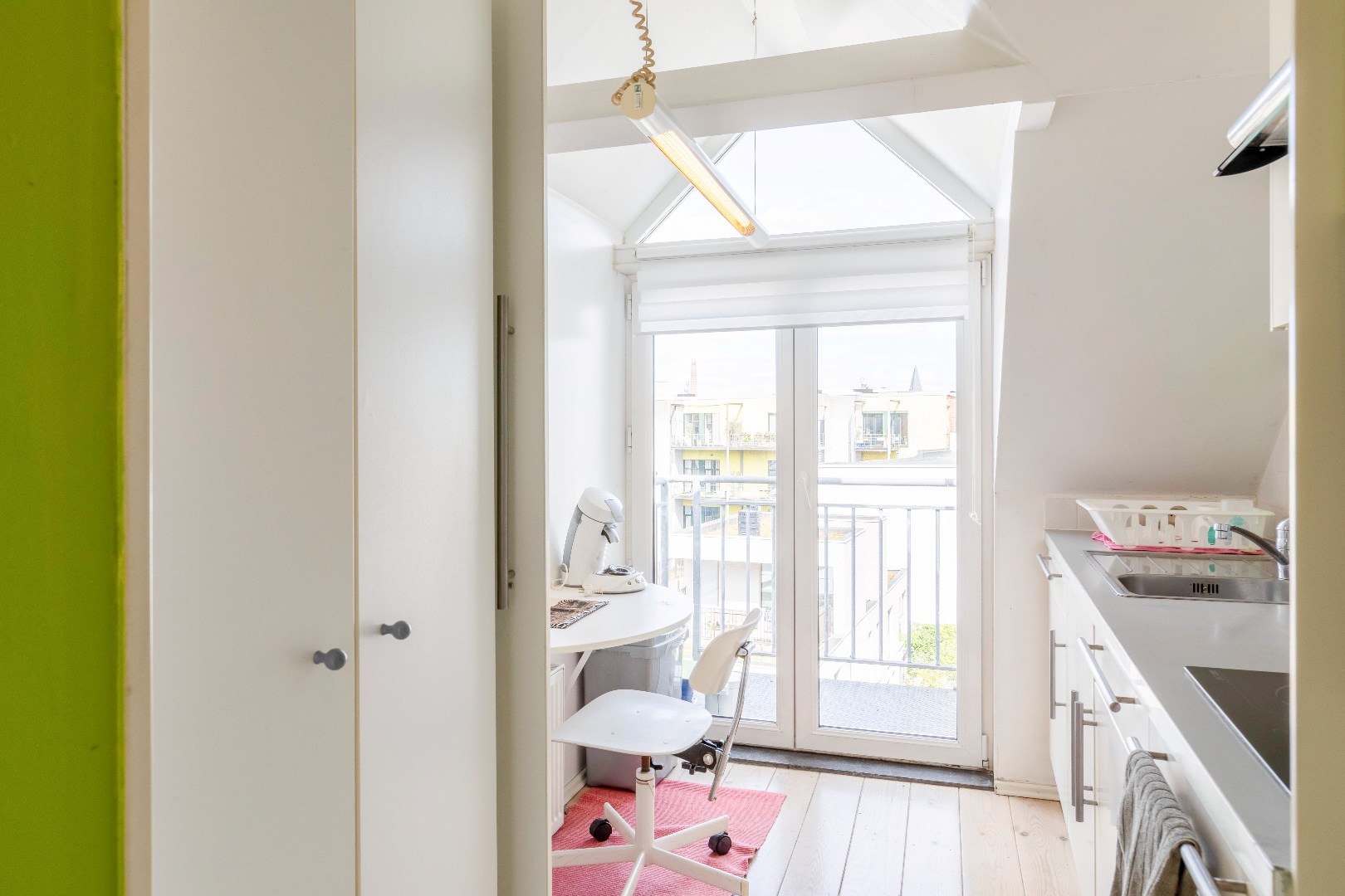 Topper ! Studio met mezzannine en terras in Gent 