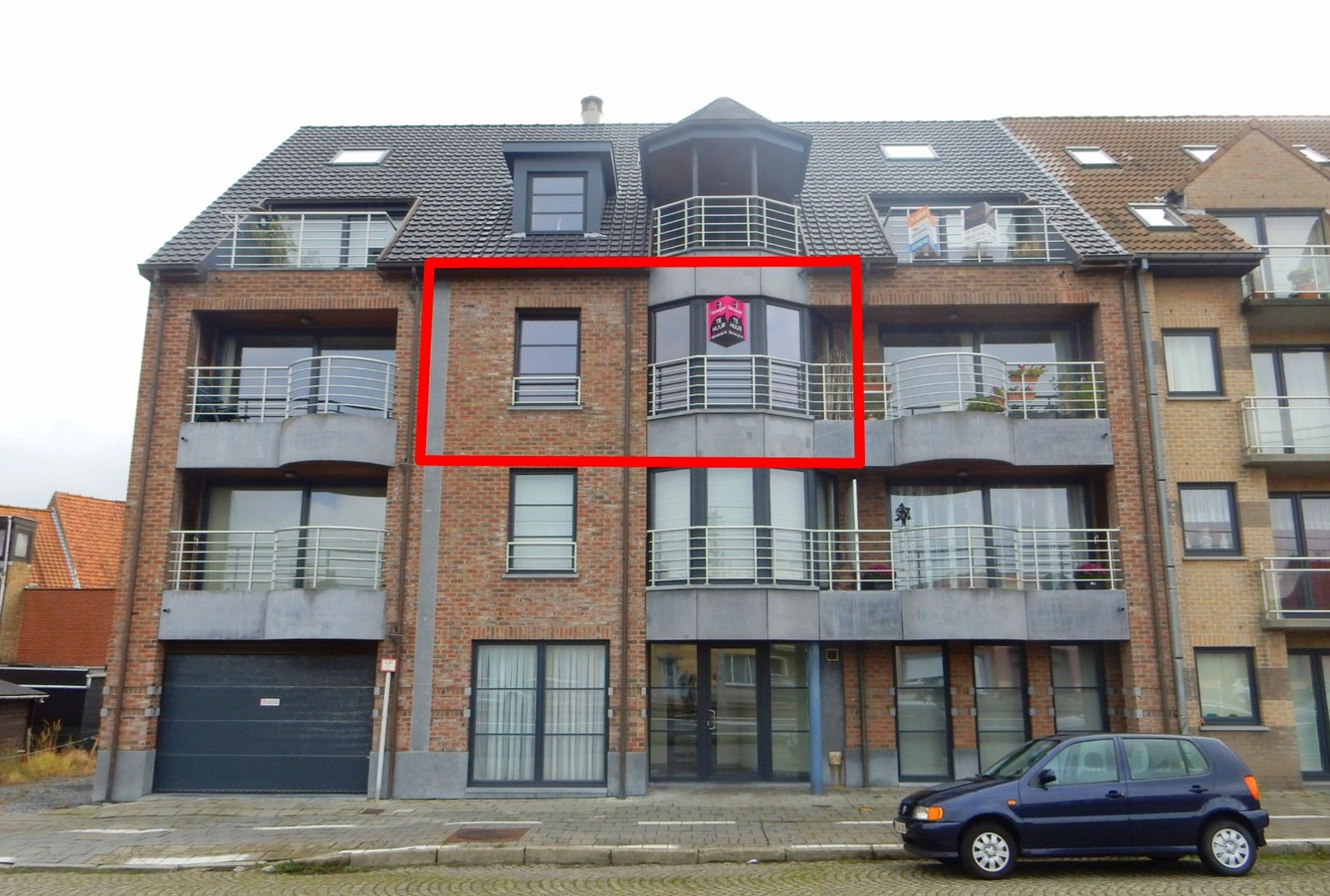 Gezellig appartement met 1 slaapkamer 