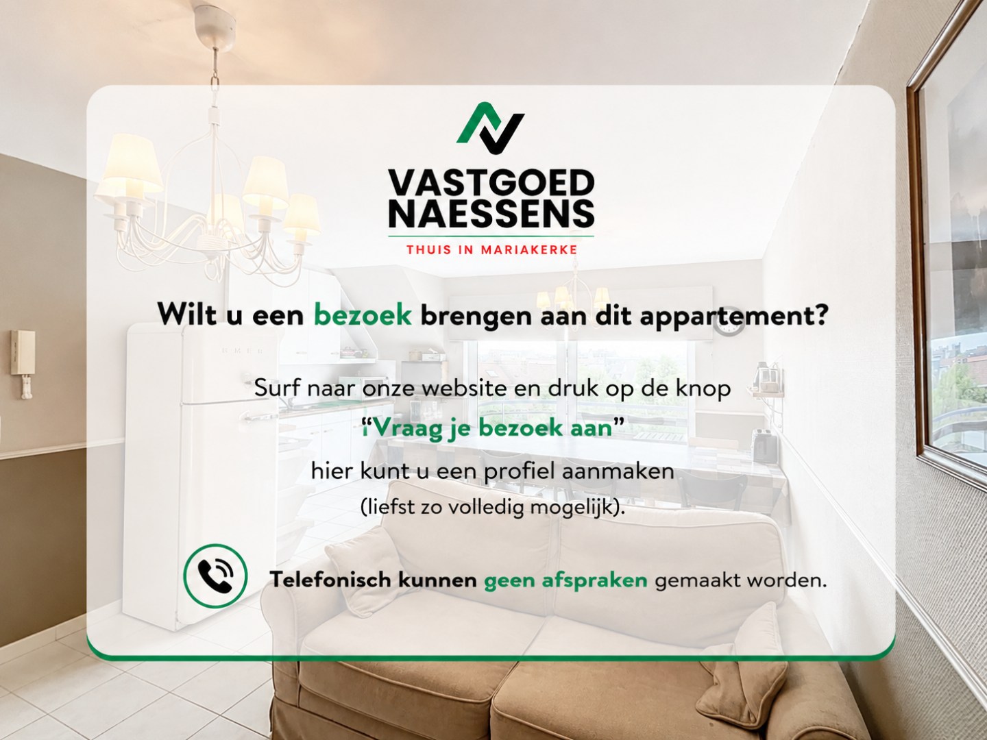 DUPLEX-APPARTEMENT MET 1 SLPK EN TERRAS 
