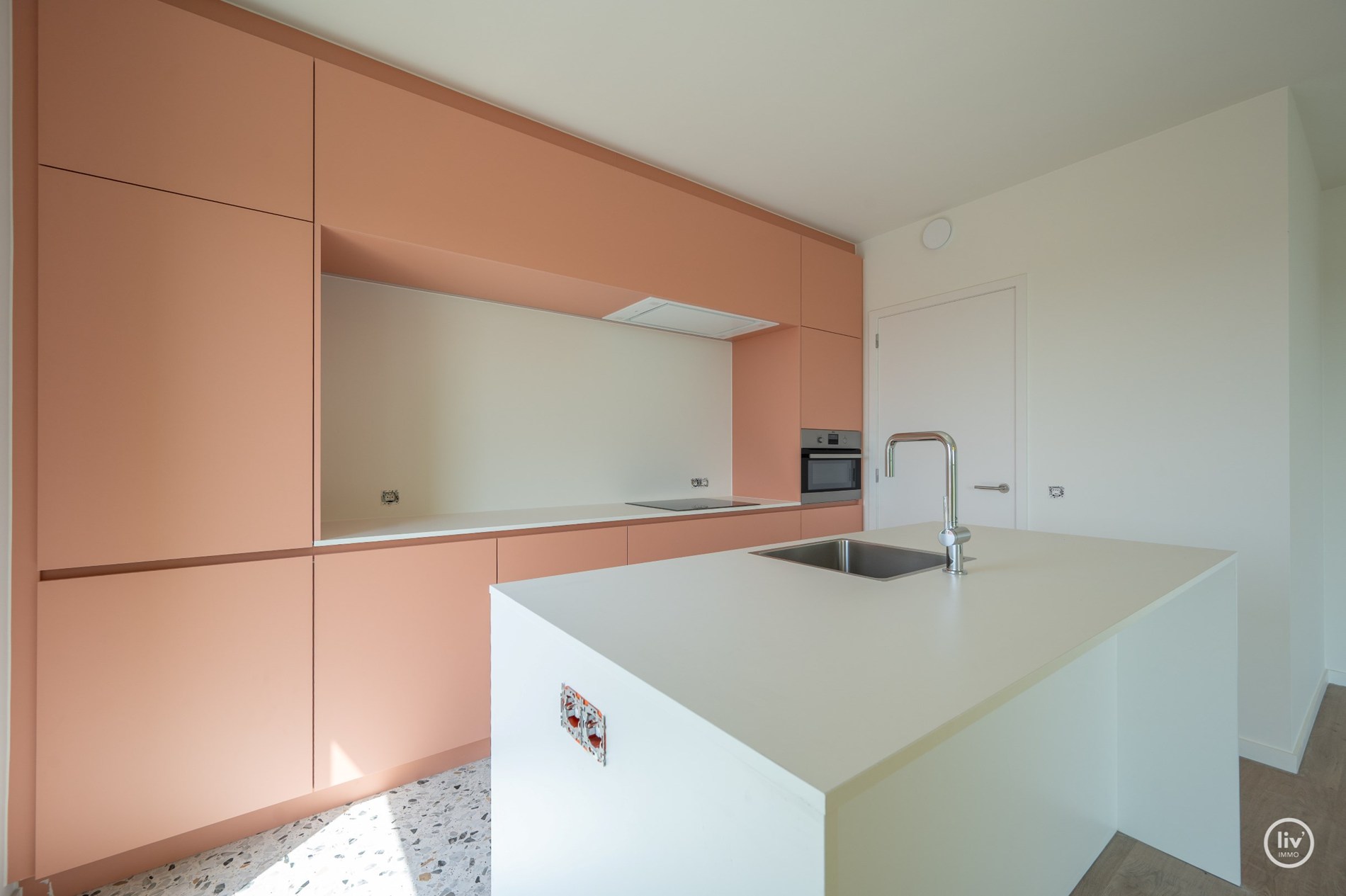Volledig instapklaar nieuwbouw-appartement voorzien van een gevelbreedte van 10m. 