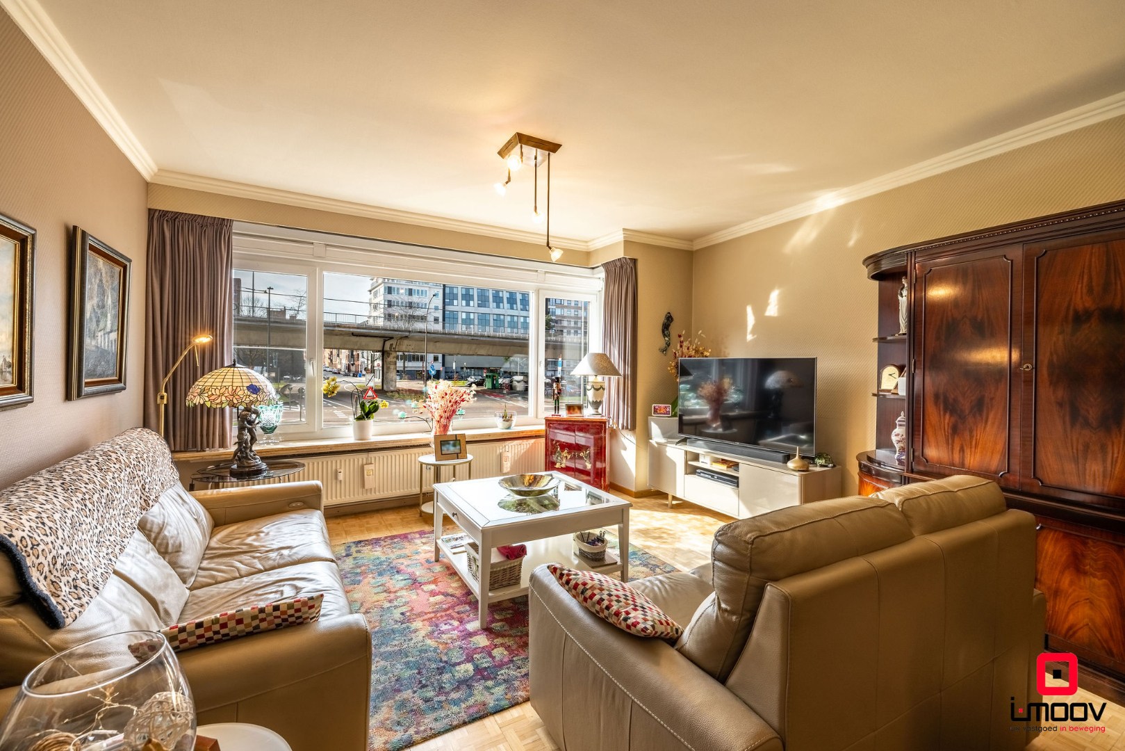 Appartement met twee slaapkamers, ruim terras en uniek parkzicht 