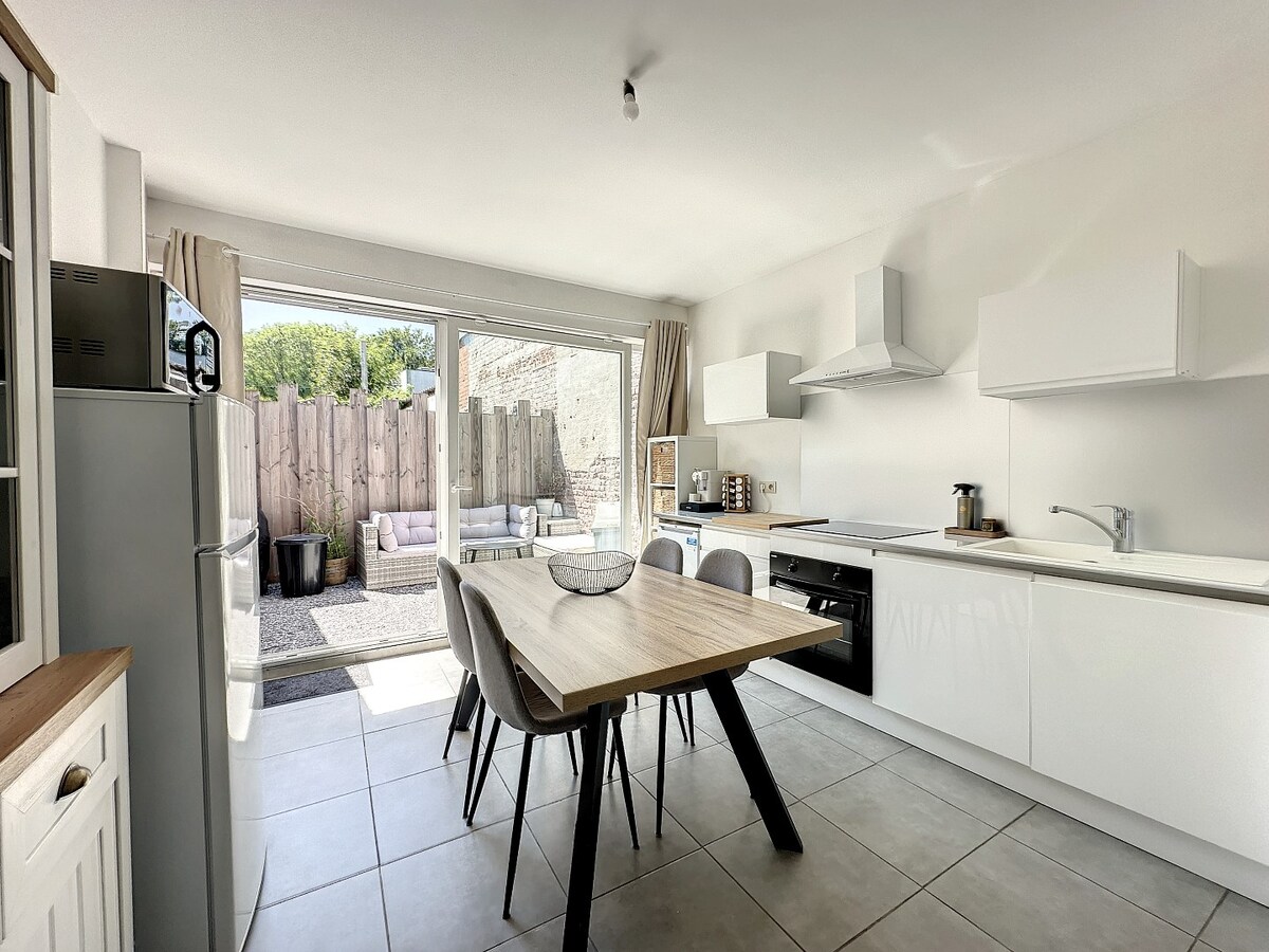 Maison 1 chambre avec terrasse en plein cœur de Dottignies 