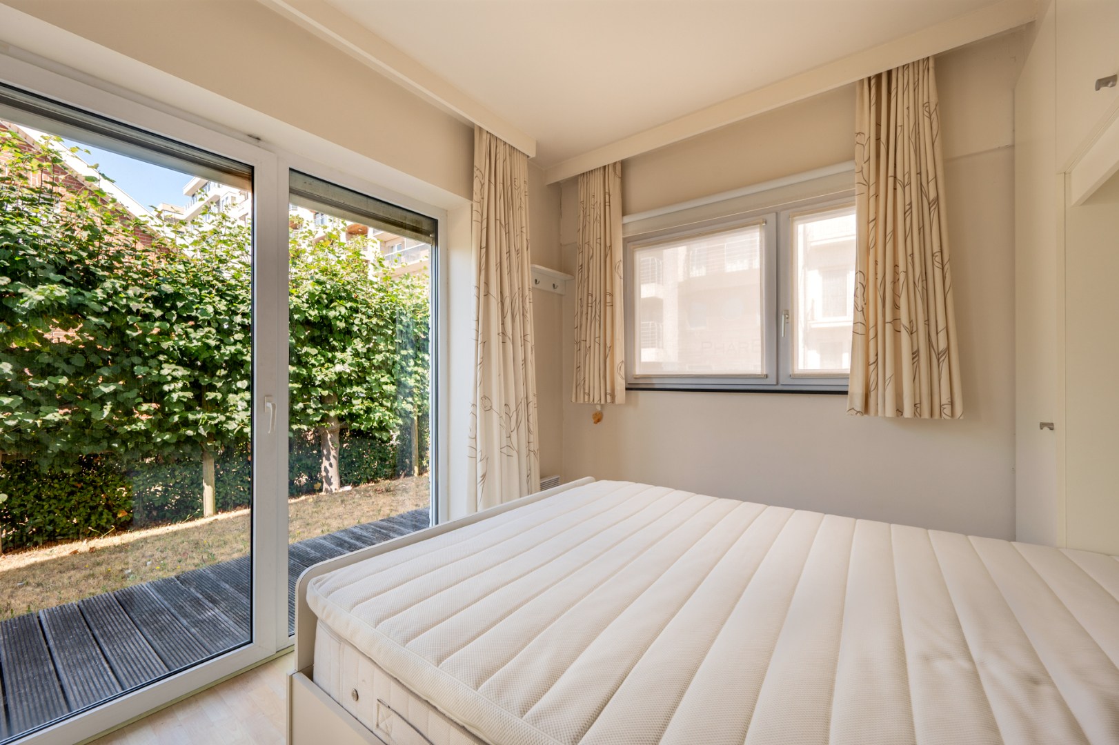 Appartement met tuin vlakbij het strand 