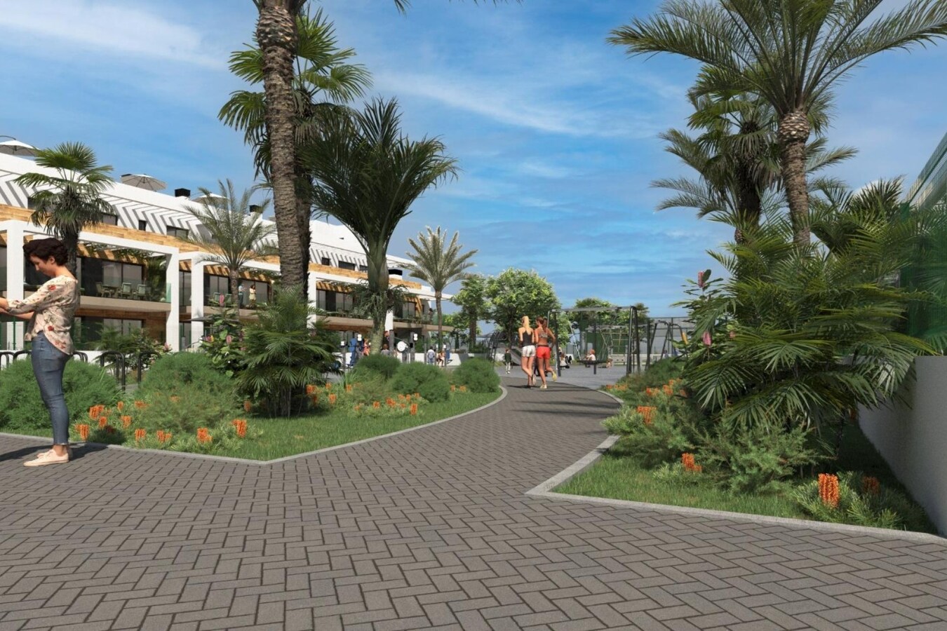 NIEUWBOUW WOONCOMPLEX BIJ LA SERENA GOLF, LOS ALCAZARES 