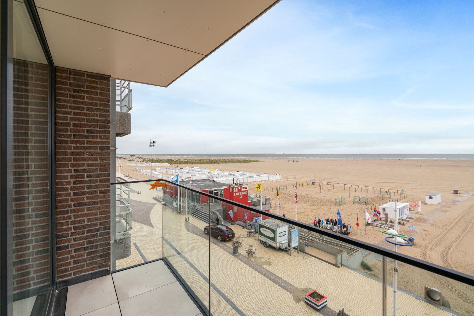 2 slaapkamer op de Zeedijk van Zeebrugge 