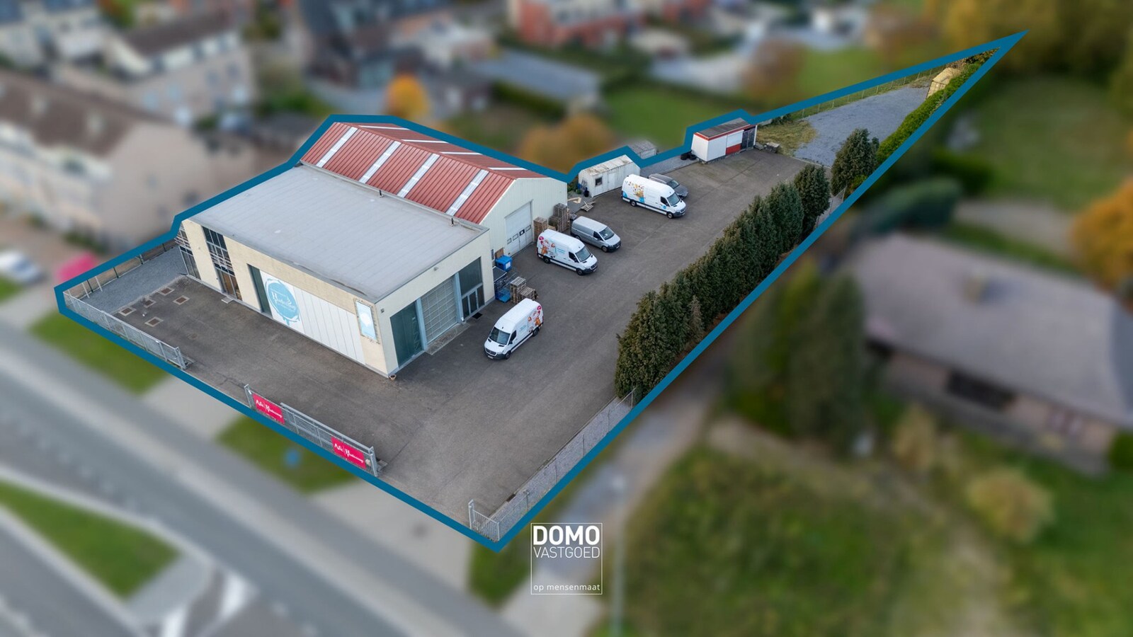 Industrieel vastgoed met sterke visibiliteit en tal van mogelijkheden 