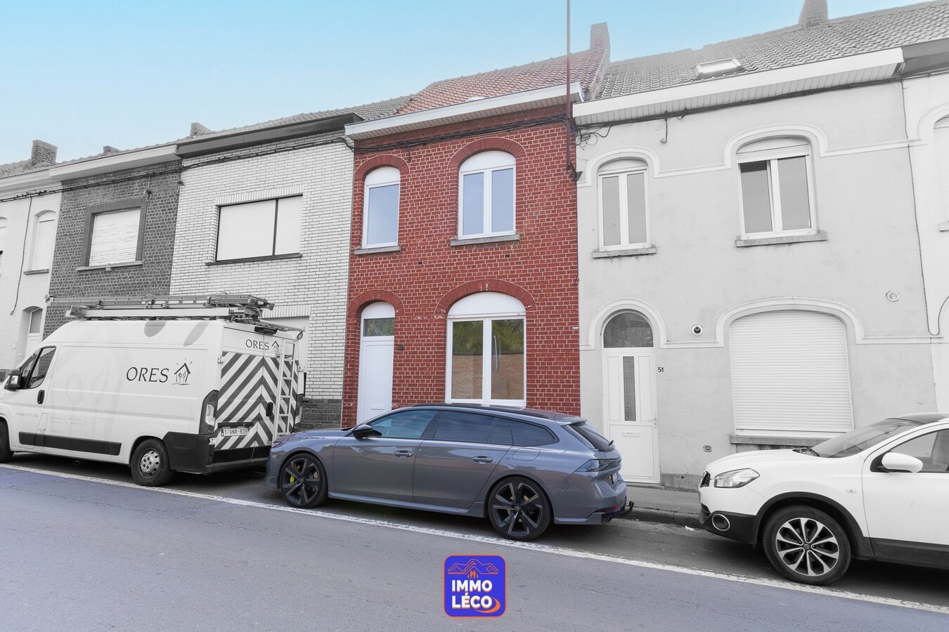 Maison avec jardin, située à deux pas du parc de Mouscron. 