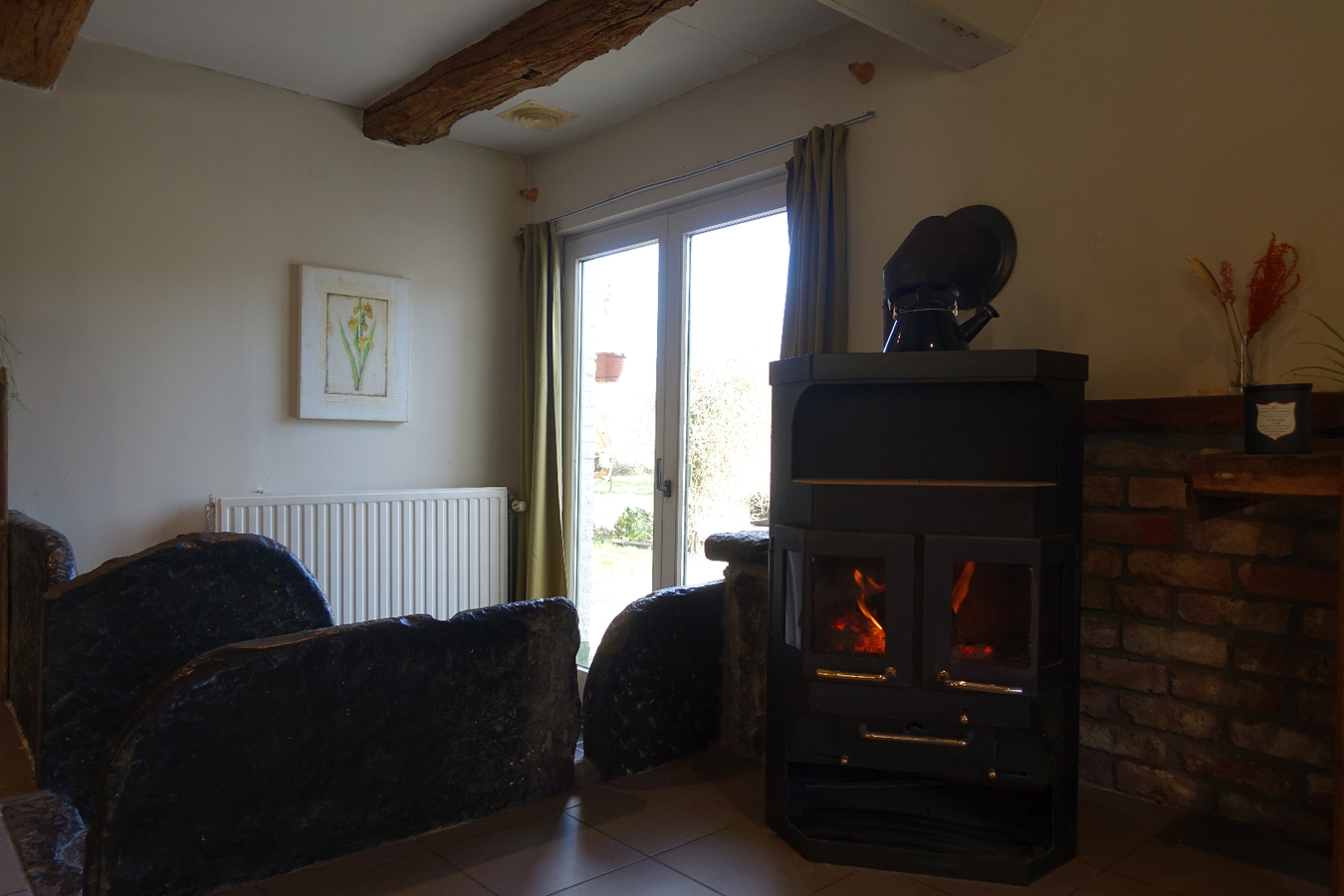 Unieke fermettewoning op rustige ligging 