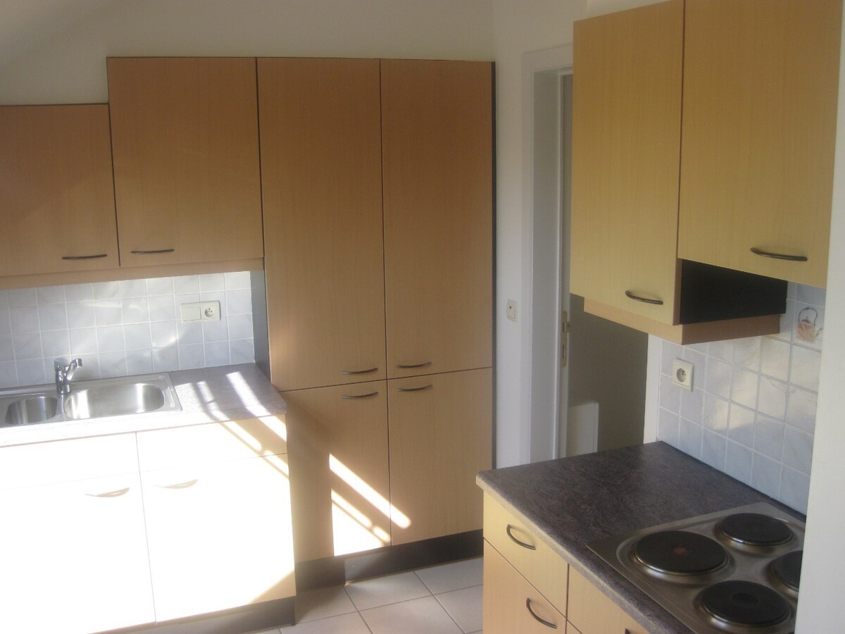 Ruim 1-slp-appartement. 