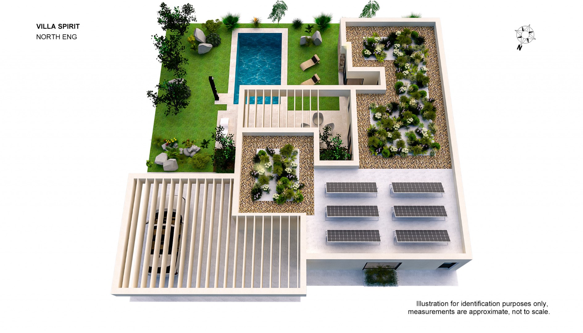 Nieuwbouw eco villa met 2 slaapkamers en privé zwembad 