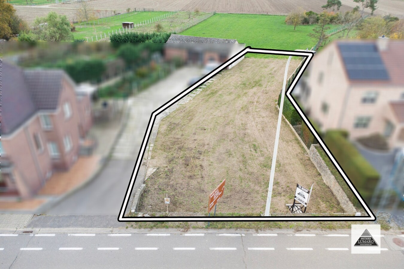 Bouwgrond voor vrijstaande woning met open zicht 