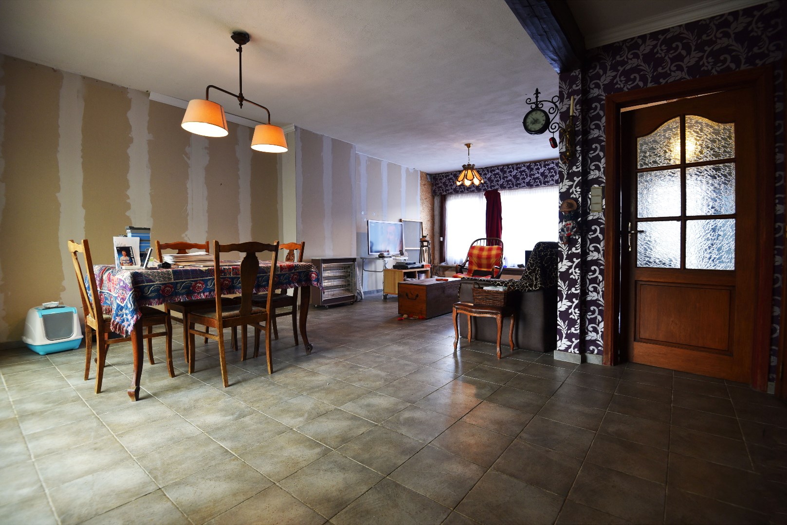 Op te frissen rijwoning met 3 slpks en tuin te Blankenberge (Uitkerke) 