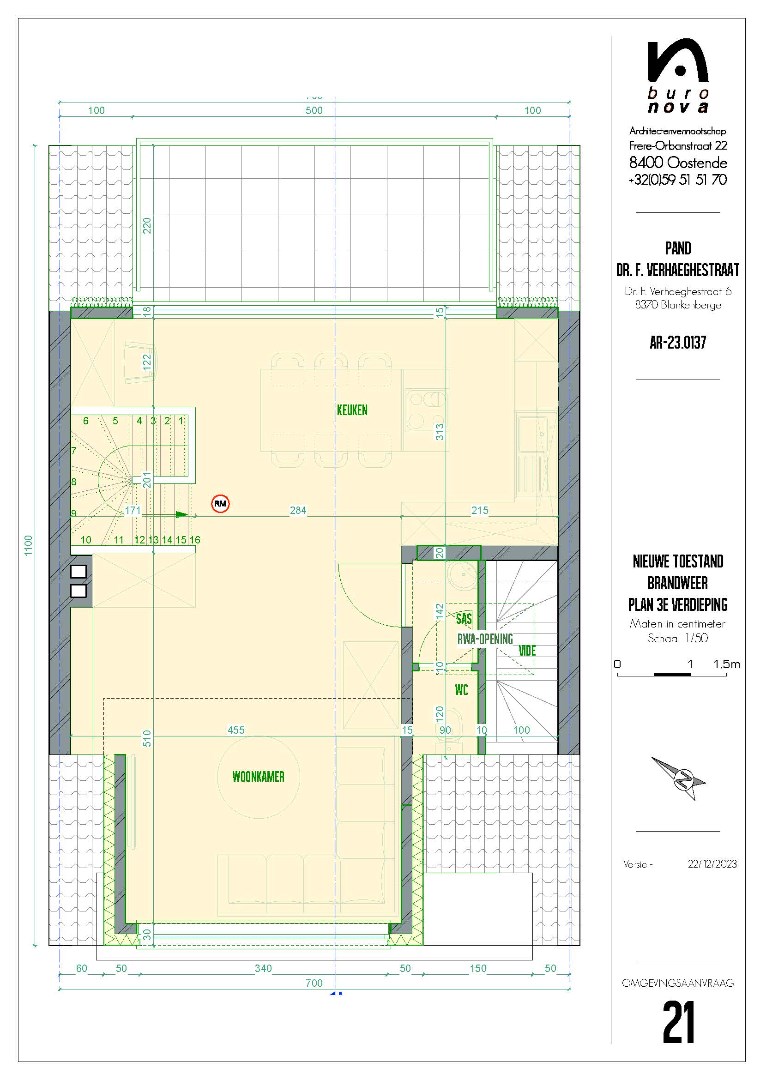BUITENKANS! Vergunde, te renoveren meergezinswoning met 3 entiteiten 