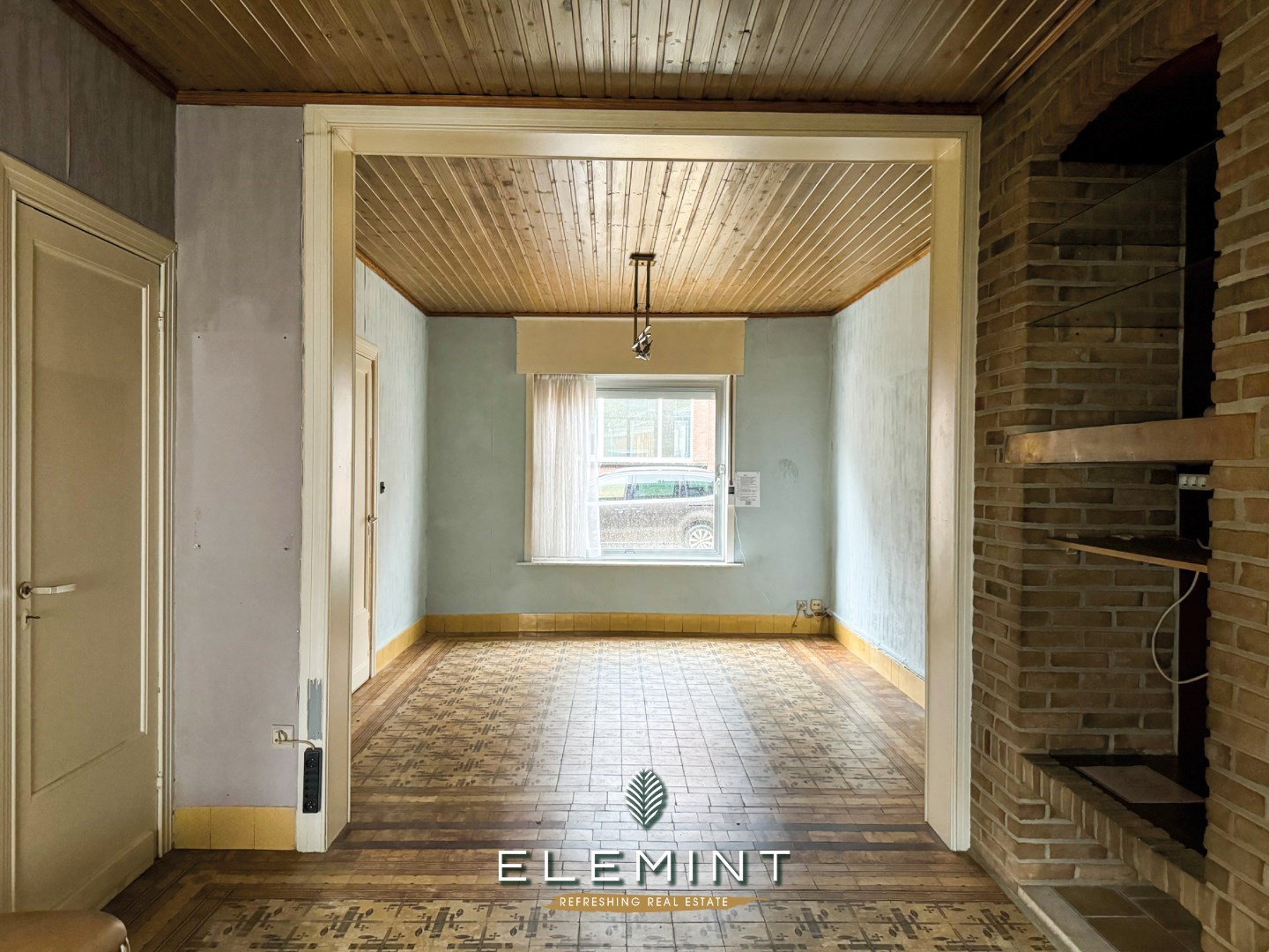 Te renoveren woning in het centrum van Heule op een perceel van 290 m² 