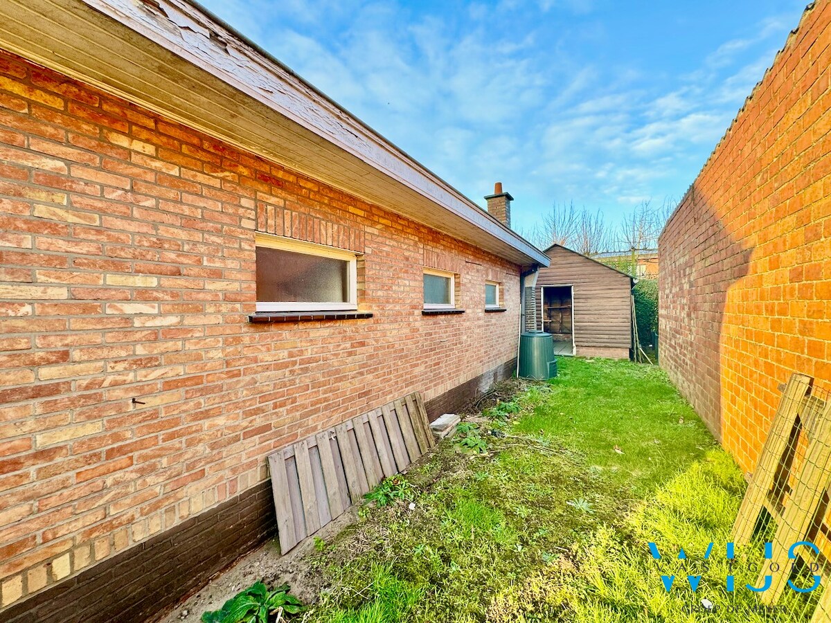 Bungalow op perceel van 651m² in hartje ERTVELDE ! 