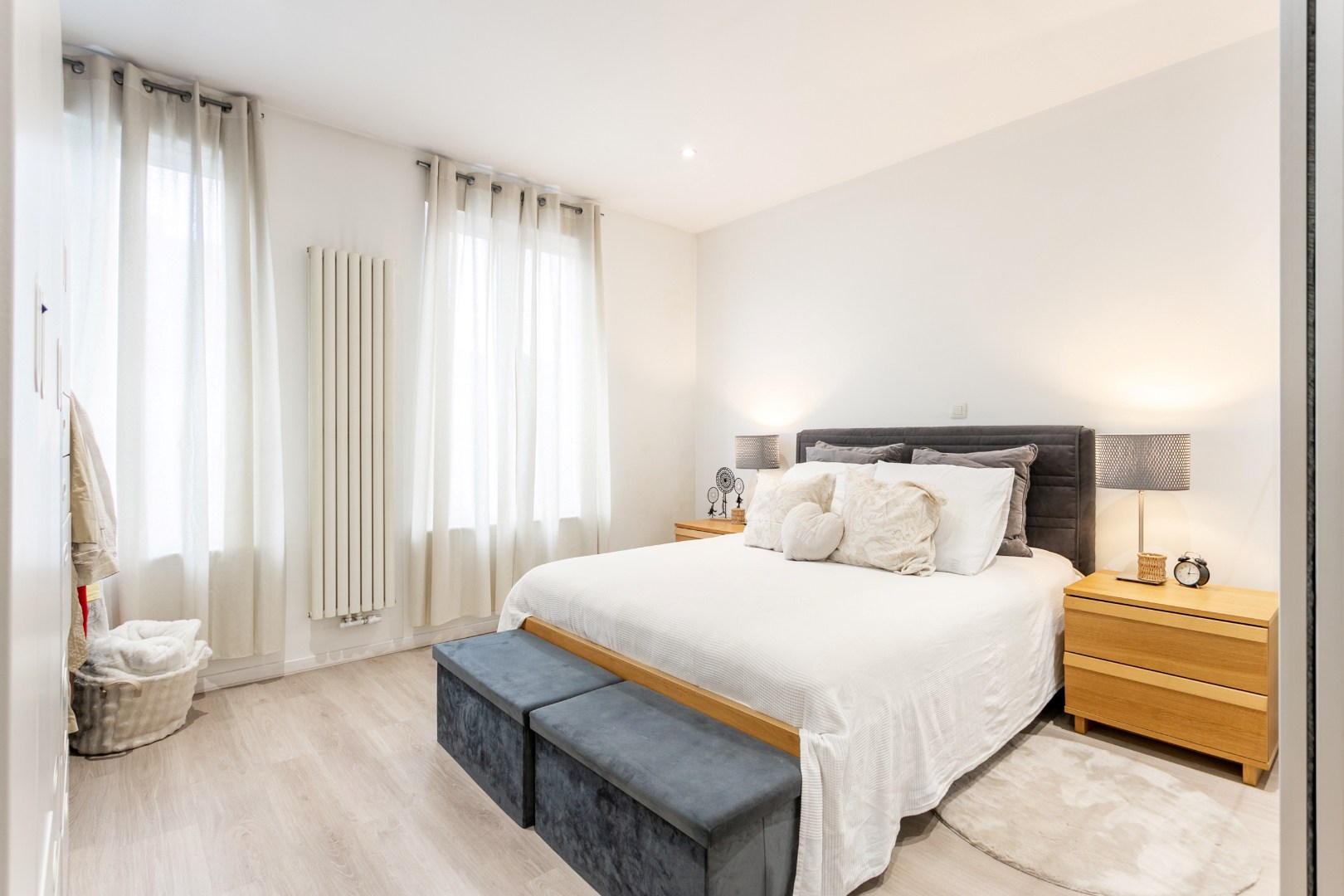 Volledig gerenoveerde woning, 3 slpks en tuin te koop centrum Halle 