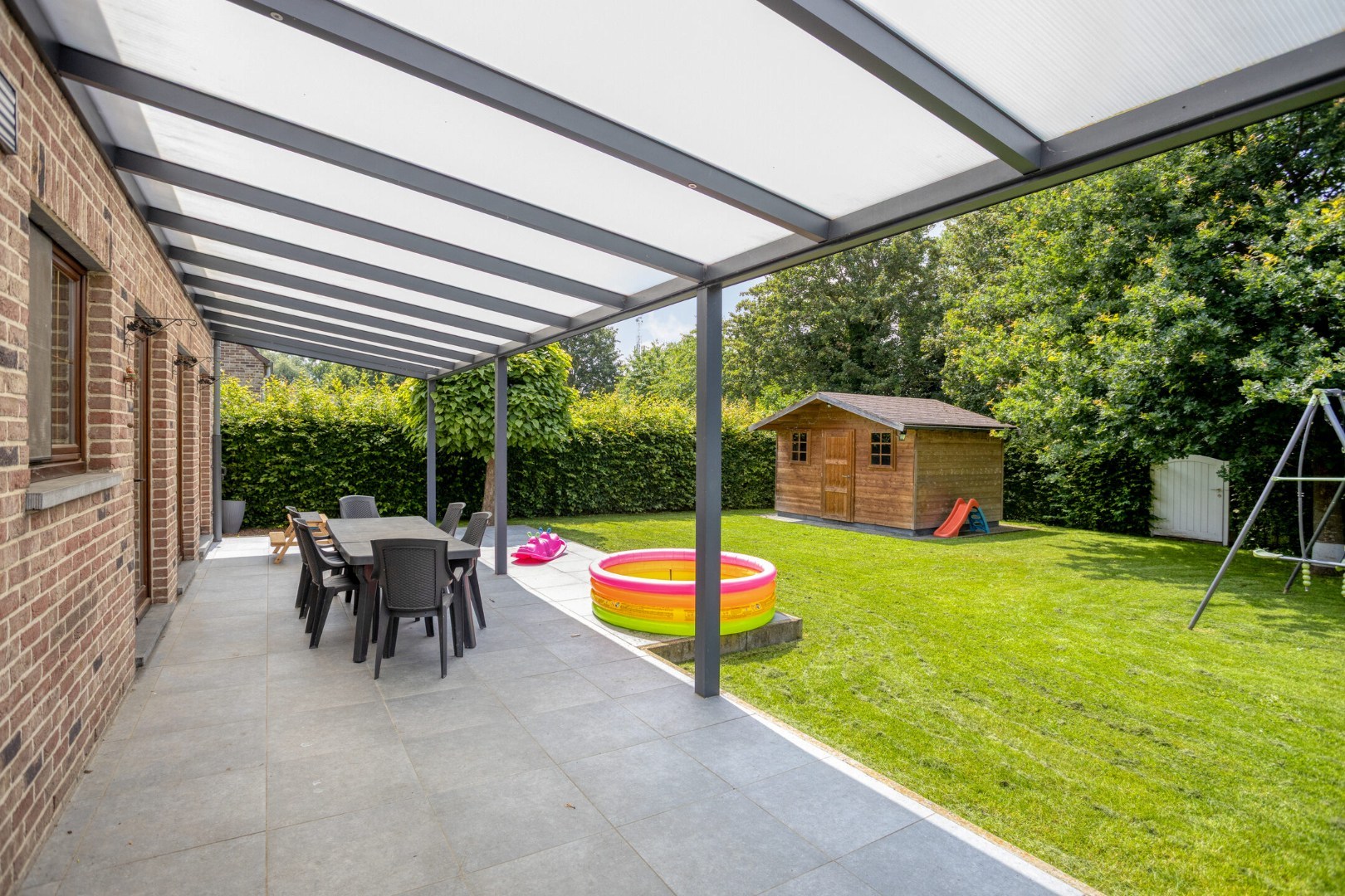 Overdekt terras