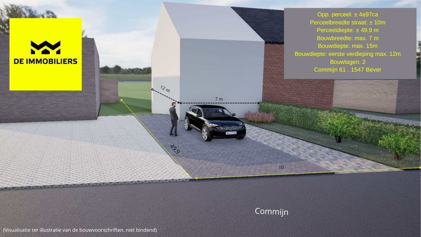 Bouwgrond (HOB) op 4a 97ca met uniek vergezicht op agrarisch landschap 