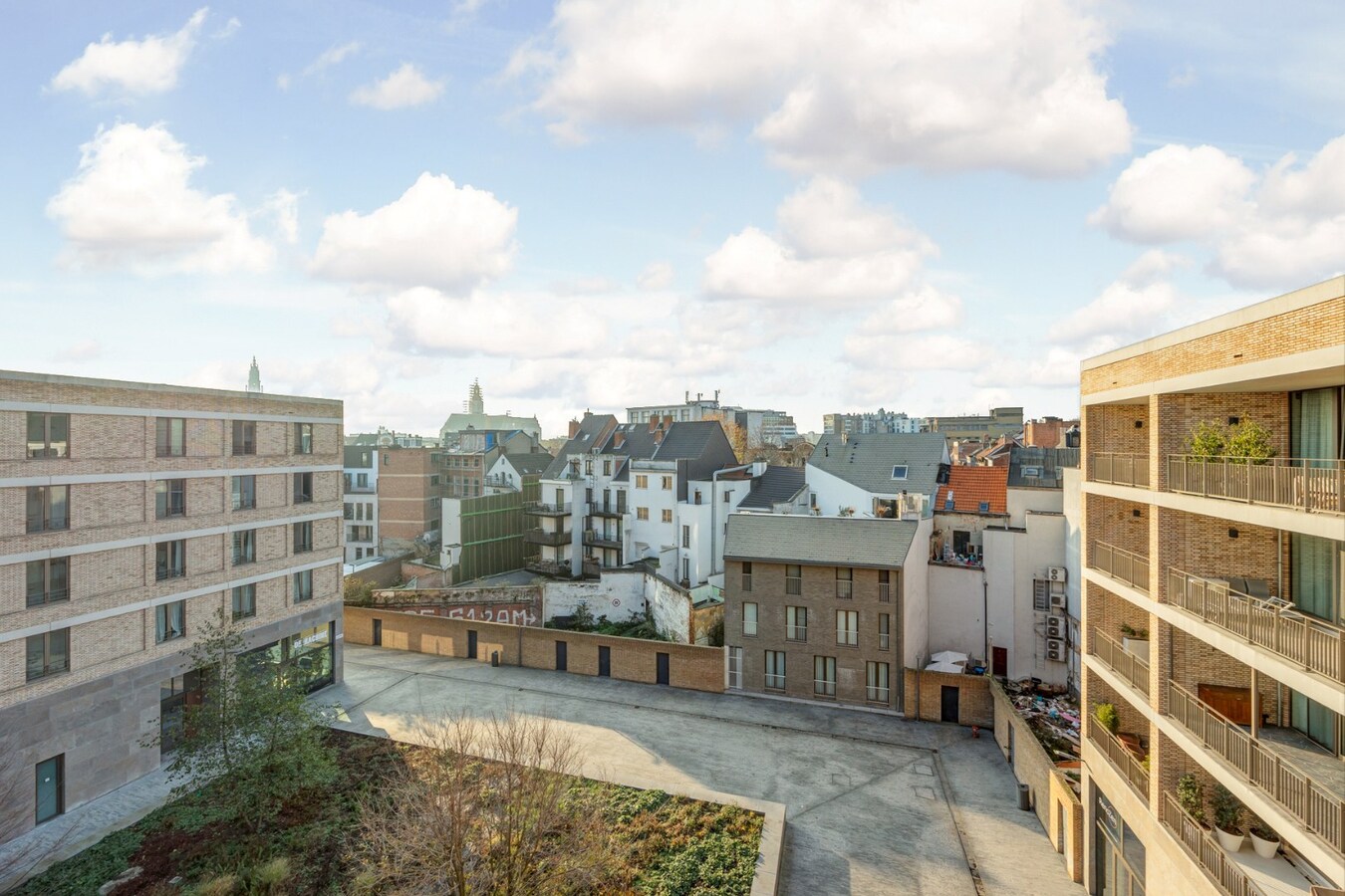 Modern appt met 2 slpk en ruim terras nabij 't Eilandje! 