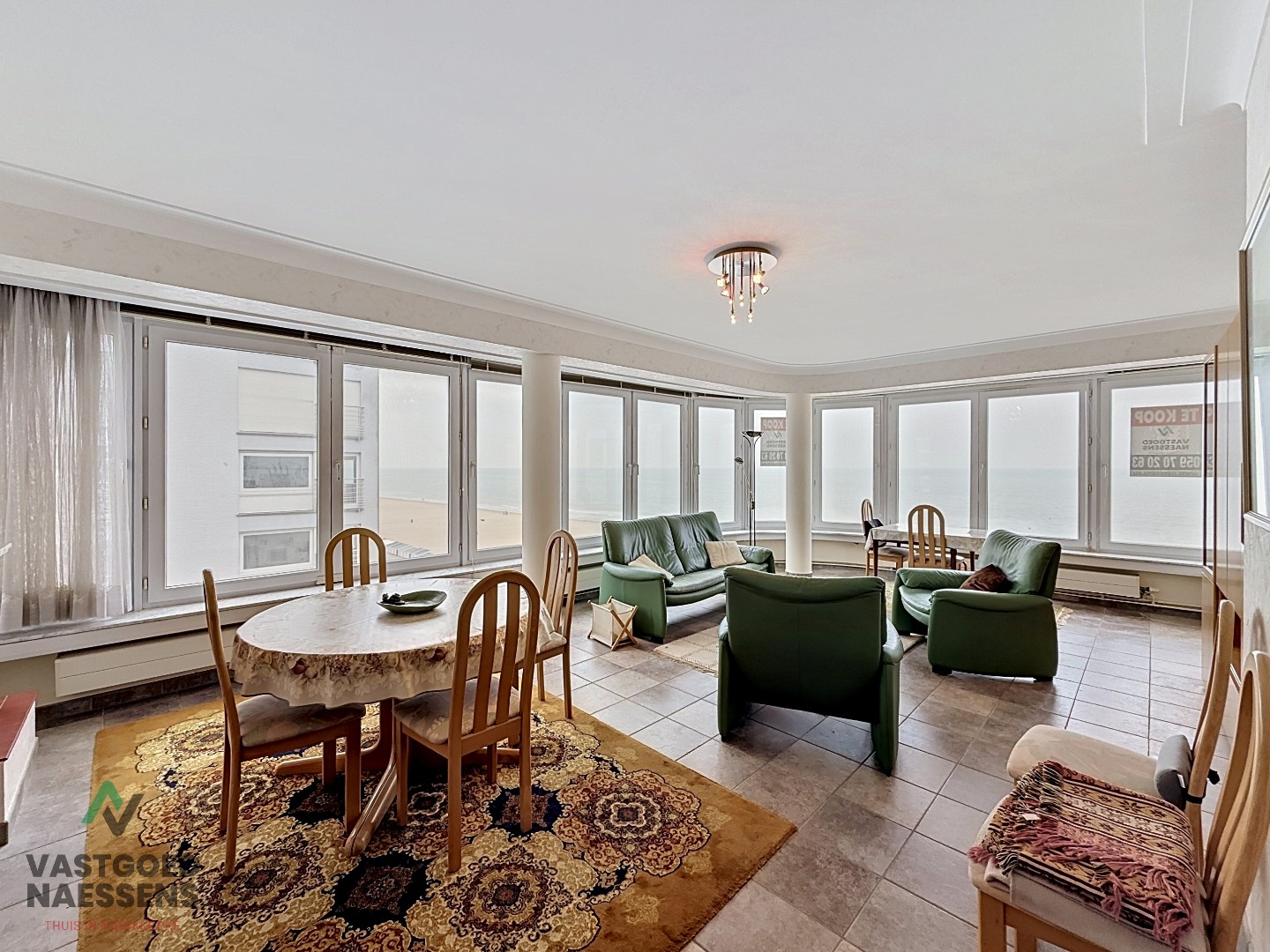 Magnifique appartement d'angle avec vue sur la mer - 2 chambres 