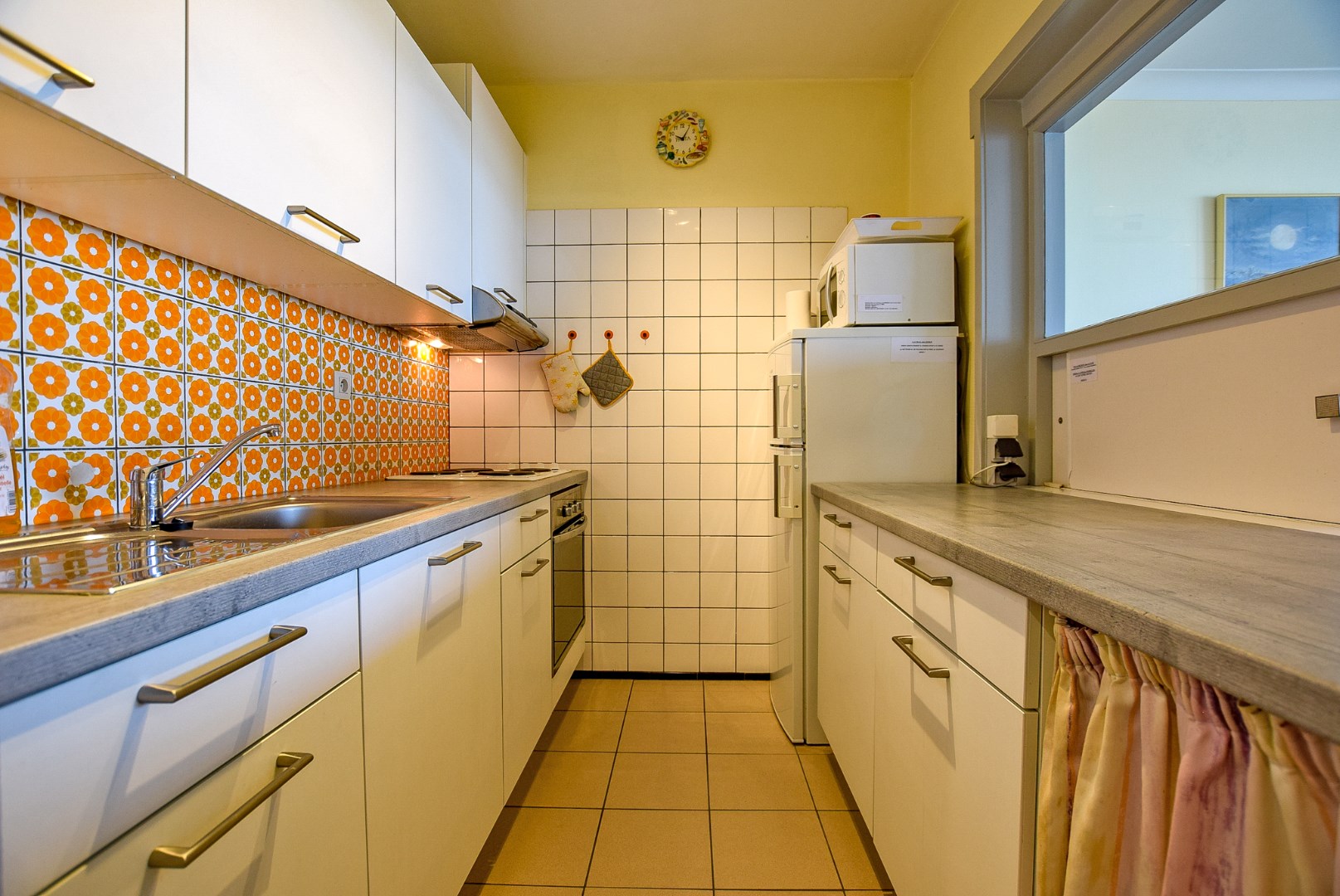 3-slaapkamerappartement (81m²) met ZEEZICHT Te Koksijde-Bad. 